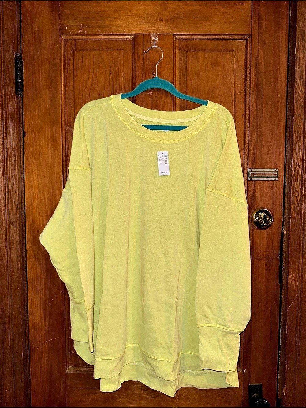 Maurices Oversized Sweatshirt - Yellow